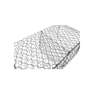 Des paniers hexagonaux en gabions tressés en alliage galvanisé pour le support de géogrides de construction
