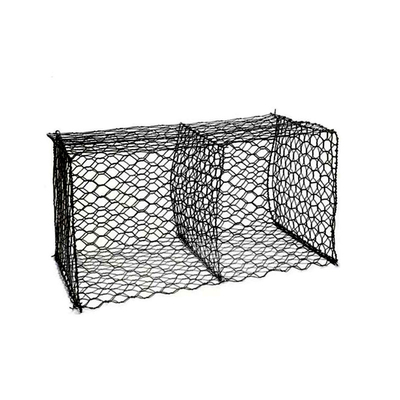 2x1x1m panier hexagonal en gabion en acier tissé avec Zn-10%AL résistance à la traction 350-550N/mm2