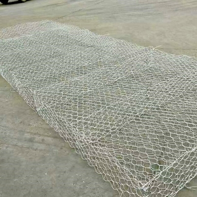 2x1x1m panier hexagonal en gabion en acier tissé avec Zn-10%AL résistance à la traction 350-550N/mm2