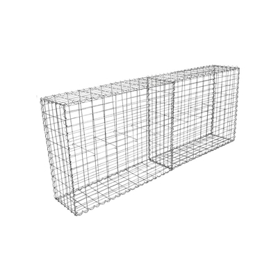 Gabions galvanisés en alliage résistance à la traction boîtes de gabions soudés