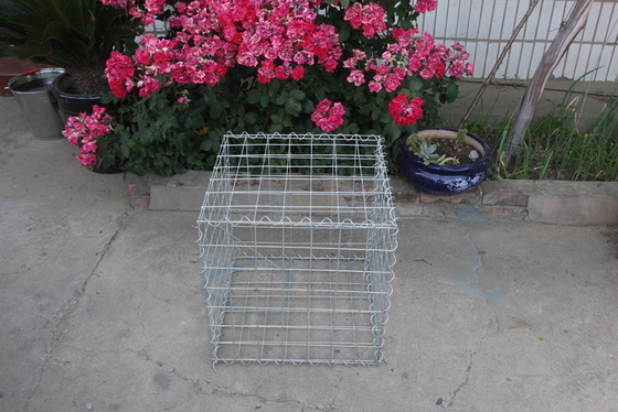 Gabions galvanisés en alliage résistance à la traction boîtes de gabions soudés