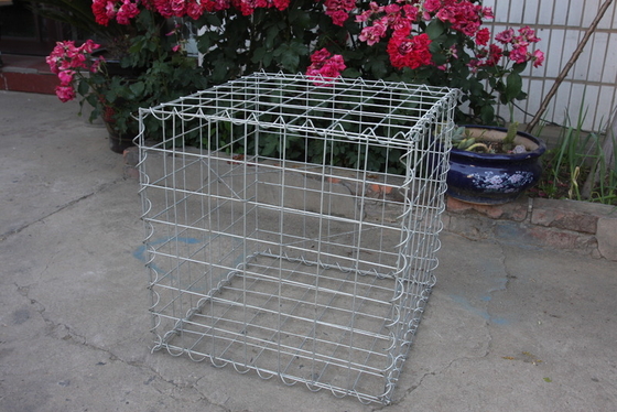 CN GABION Foret carré Gabion 3,0 mm soudage par câble d'acier pour murs de soutènement