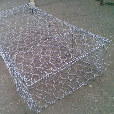 Gabions galvanisés d'alliage galvanisé soudés à la pointe 1*1*1M ou tailles personnalisées