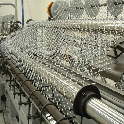 Maillage de chaîne de fil de fer galvanisé avec revêtement en PVC pour clôture de jardin