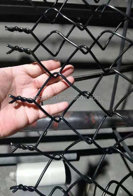 CN GABION Vente à chaud Vert 3,0 mm Maillage galvanisé à chaîne avec ouverture 50*50 mm