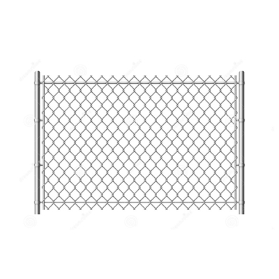 CN GABION Vente à chaud Vert 3,0 mm Maillage galvanisé à chaîne avec ouverture 50*50 mm
