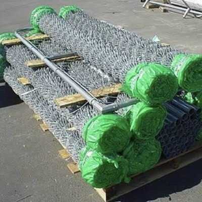 Système de clôture tissée en alliage galvanisé Galfan Haute résistance à la traction
