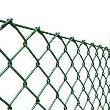 Résistance à la traction Système de clôture tissée en acier galvanisé avec revêtement en alliage de zinc