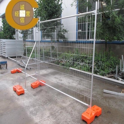 Panneau galvanisé de clôture temporaire de chantier pour la séparation des piétons