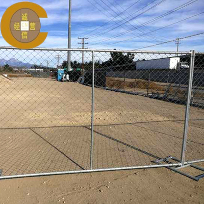 6 * 12ft professionnel robuste galvanisée clôture temporaire pour la sécurité