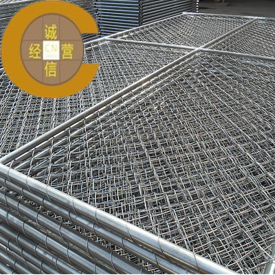 6 * 12ft professionnel robuste galvanisée clôture temporaire pour la sécurité