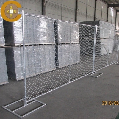 6 * 12ft professionnel robuste galvanisée clôture temporaire pour la sécurité