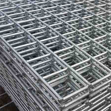 Boîte en gabions de clôture soudée à la traction en fil d'acier allié avec revêtement en PVC à double couche