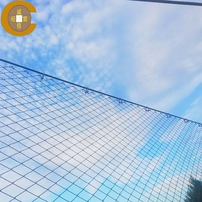 Réseau de protection contre les chutes de roches galvanisée pour la barrière de sécurité de pente