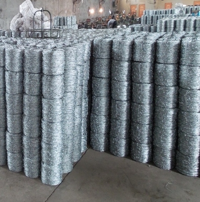Coil de fil de fer barbelé galvanisé à rasoir unique