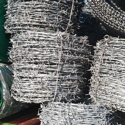Coil de fil de fer barbelé galvanisé à rasoir unique