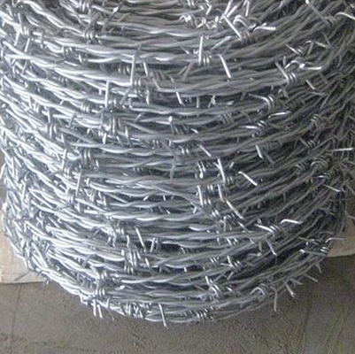25 kg de fil de fer barbelé galvanisé