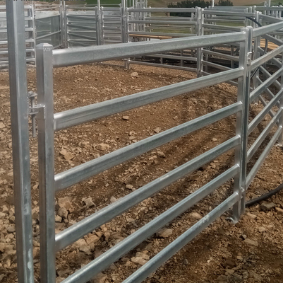 Panneaux de clôture de bétail standard en métal galvanisé pour les fermes de bétail